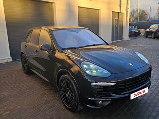 2016 Porsche Cayenne S Diesel II Рестайлинг (958), чёрный, 5550000 рублей, вид 2