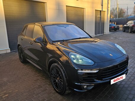 2016 Porsche Cayenne S Diesel II Рестайлинг (958), чёрный, 5550000 рублей, вид 2