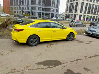 2018 Hyundai Sonata VII (LF) Рестайлинг, жёлтый, 1090000 рублей, вид 2