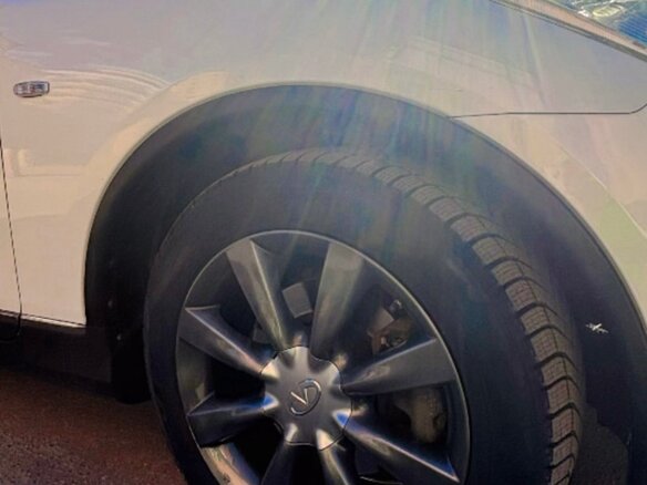 2013 Infiniti EX EX25 I (J50), белый - вид 16