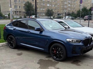 2024 BMW X4 20i II (G02) Рестайлинг, синий, 5850000 рублей, вид 1