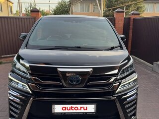 2020 Toyota Vellfire II Рестайлинг, чёрный, 4800000 рублей, вид 1