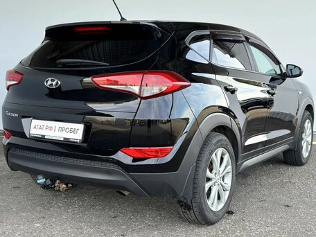 2016 Hyundai Tucson III, чёрный, 1520000 рублей, вид 5