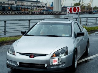 2003 Honda Accord VII, серебристый, 996000 рублей, вид 2