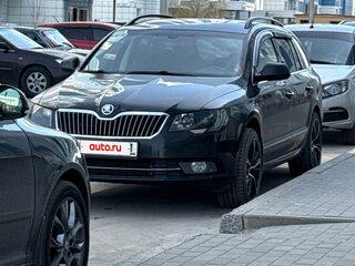 2013 Skoda Superb DSG II Рестайлинг, чёрный, 1399000 рублей, вид 4