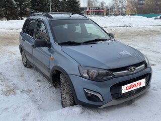 2016 Lada (ВАЗ) Kalina Cross II, голубой, 495000 рублей, вид 2