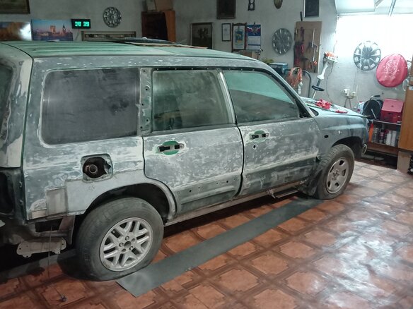 1997 Subaru Forester I, зелёный, 250000 рублей - вид 1