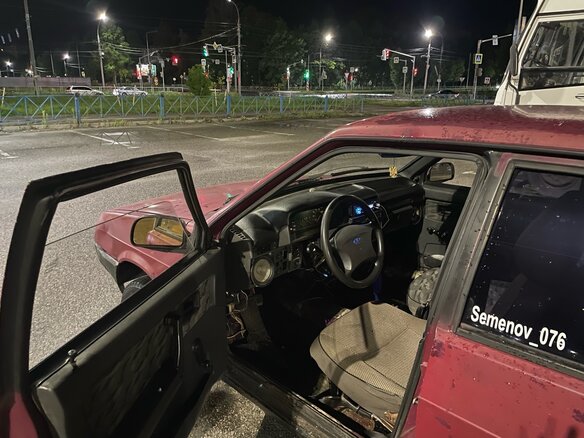2000 Lada (ВАЗ) 21099, пурпурный - вид 12