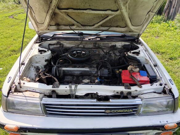 1988 Toyota Corona VIII (T170), белый, 50000 рублей - вид 9