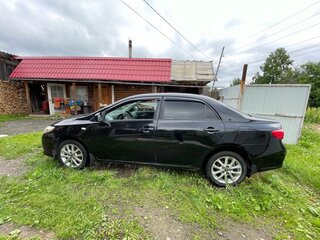 2007 Toyota Corolla X (E140, E150), чёрный, 600000 рублей, вид 3