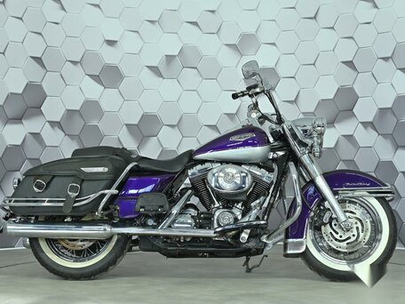 2001 Harley-Davidson Road King, фиолетовый, 676000 рублей, вид 2