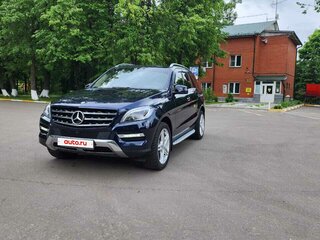 2015 Mercedes-Benz M-Класс 350 CDI III (W166), синий, 3459999 рублей, вид 1