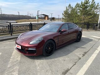 2020 Porsche Panamera II Рестайлинг, красный, 11594775 рублей, вид 3