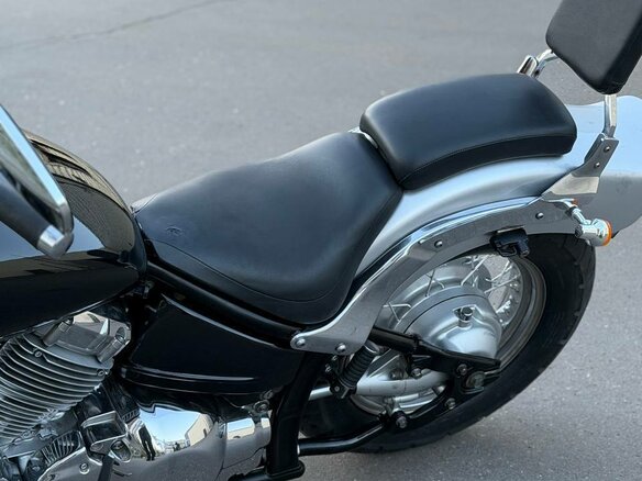 1997 Yamaha XVS400 Drag Star, чёрный - вид 9