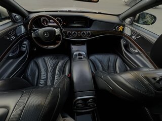 2016 Mercedes-Benz S-Класс 500 VI (W222, C217), чёрный, 5555555 рублей, вид 5