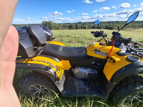 2021 Stels ATV-650YL Leopard, жёлтый, 525000 рублей, вид 2