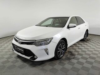 2017 Toyota Camry VII (XV50) Рестайлинг 2, белый, 1582000 рублей, вид 1