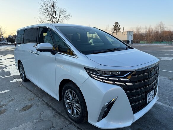 2023 Toyota Alphard IV, белый - вид 3