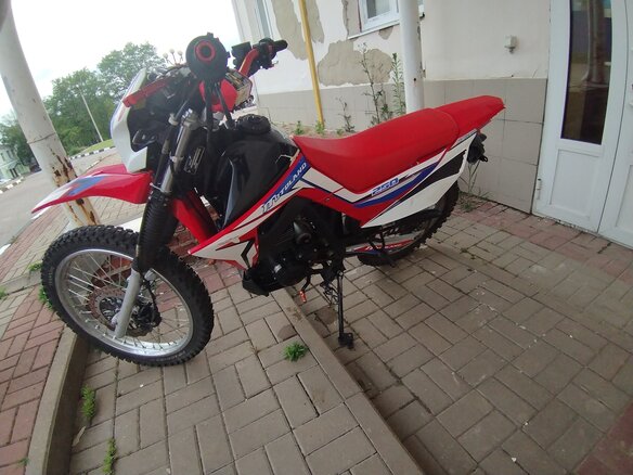 2024 Motoland CRF250 Enduro, красный, 140000 рублей - вид 1
