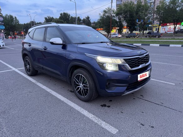 2020 Kia Seltos I, синий - вид 2