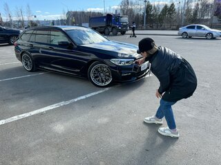 2019 BMW 5 серии 520d VII (G30/G31/G38), чёрный, 3600000 рублей, вид 4