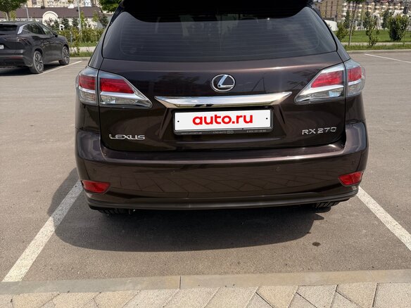 2012 Lexus RX 270 III Рестайлинг, коричневый - вид 4