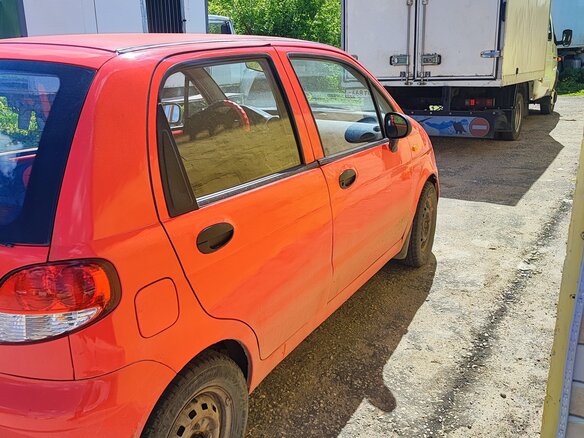 2014 Daewoo Matiz I Рестайлинг, красный, 165000 рублей - вид 3