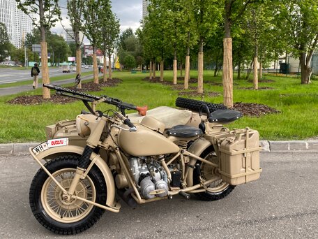 1943 BMW R 75, бежевый, 5999000 рублей, вид 1