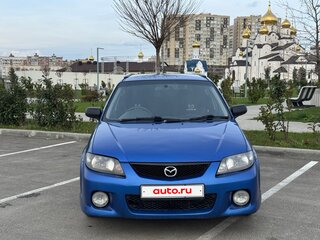 2001 Mazda Familia S-Familia S-Wagon VIII (BJ), синий, 550000 рублей, вид 4