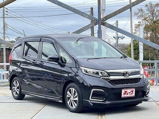 2019 Honda Freed II Рестайлинг, синий, 1300000 рублей, вид 1
