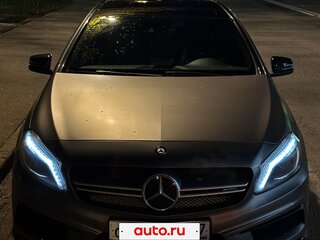 2015 Mercedes-Benz A-Класс AMG 45 AMG I (W176), серый, 2100000 рублей, вид 2