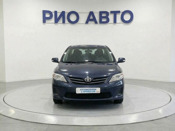 2012 Toyota Corolla X (E140, E150) Рестайлинг, синий, 894999 рублей - вид 1