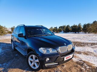 2008 BMW X5 3.0d II (E70), синий, 1850000 рублей, вид 4