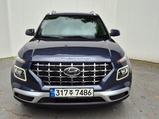 2022 Hyundai Venue I, синий, 1620000 рублей, вид 2