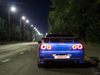2001 Nissan Skyline GT-R X (R34), синий, 9000000 рублей, вид 5