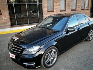 2013 Mercedes-Benz C-Класс 180 III (W204) Рестайлинг, чёрный, 1800000 рублей, вид 2