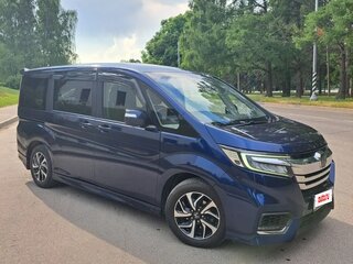 2018 Honda Stepwgn Spada V Рестайлинг, синий, 2050000 рублей, вид 1