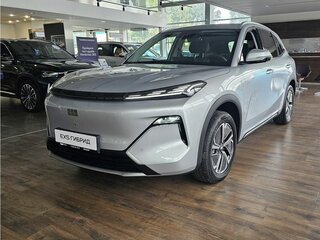 2026 Geely EX5 Гибрид EM-R, серебристый, 3829990 рублей, вид 1
