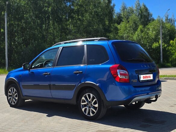 2021 Lada (ВАЗ) Granta Cross I Рестайлинг, синий - вид 5