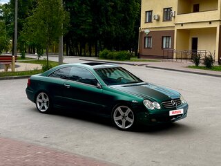 2003 Mercedes-Benz CLK-Класс 320 II (W209), голубой, 630000 рублей, вид 1