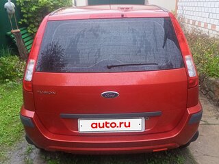 2007 Ford Fusion I Рестайлинг, красный, 480000 рублей, вид 4