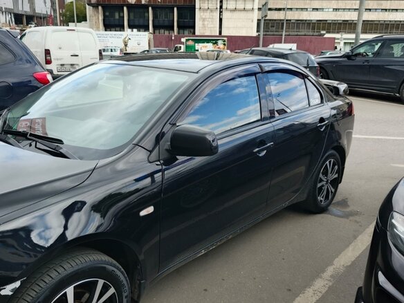 2008 Mitsubishi Lancer X, чёрный, 500000 рублей - вид 7