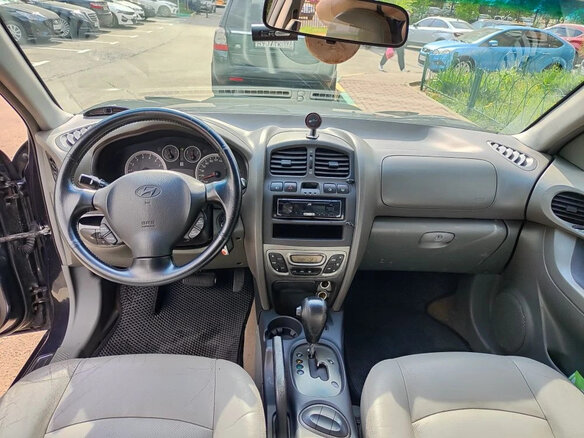 2008 Hyundai Santa Fe Classic Classic, чёрный, 750000 рублей - вид 5