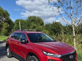 2018 Hyundai Santa Fe IV, оранжевый, 2500000 рублей, вид 3