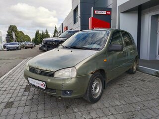 2011 Lada (ВАЗ) Kalina I, зелёный, 75000 рублей, вид 3
