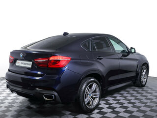 2016 BMW X6 30d II (F16), чёрный, 4024000 рублей, вид 5