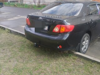 2008 Toyota Corolla AMT X (E140, E150), чёрный, 650000 рублей, вид 3