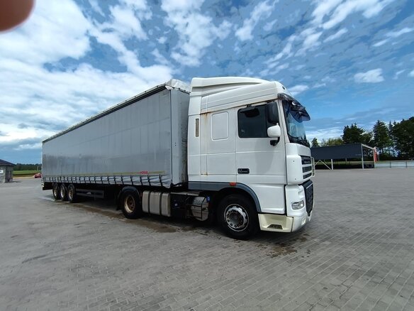 2012 DAF XF 105, белый, 2300000 рублей - вид 2