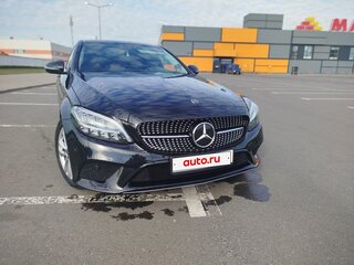 2020 Mercedes-Benz C-Класс 200 d IV (W205) Рестайлинг, чёрный, 2377335 рублей, вид 3