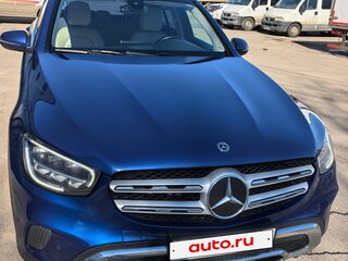 2020 Mercedes-Benz GLC 220 d I (X253) Рестайлинг, синий, 3690000 рублей, вид 3